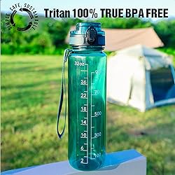 OLDLEY Water Bottles, 32oz Motivational Sports