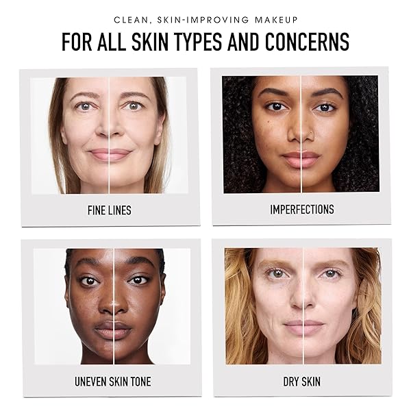 BAREMINERALS COMPLEXION RESCUE TINTED MOISTURIZER FOR FACE WITH SPF 30 + HYALURONIC ACID, HYDRATING TINTED MINERAL SUNSCREEN FOR FACE, SKIN TINT, VEGAN