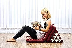 Leewadee 3-Fold Mat with Triangle Cushion