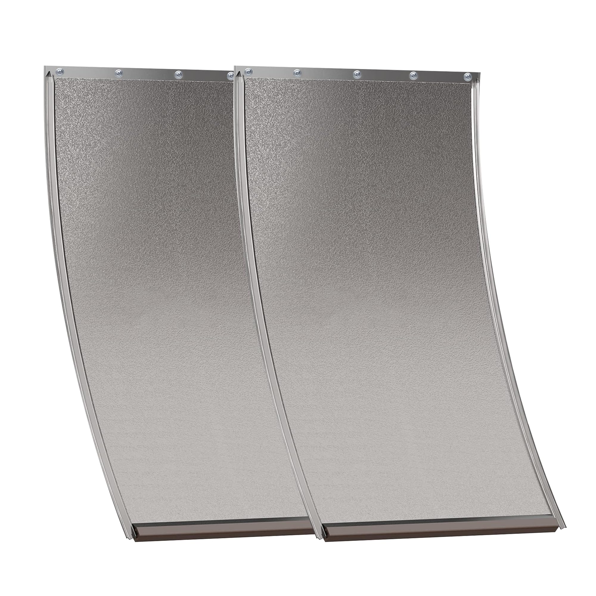 Photo 1 of 2 Pack Large Dog Door Replacement Flaps with Screws, Compatible with PetSafe Freedom Doggie Doors PAC11-11039,Pet Door Replacement Flap Measures 10 1/8" X 16 7/8", Flexible, Durable, BPA-Free