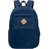 KEOFID Light Weight Travel backpack for Men and Women, Laptop Backpack for Work, Large Bag for College, Water Resistent(Blue)