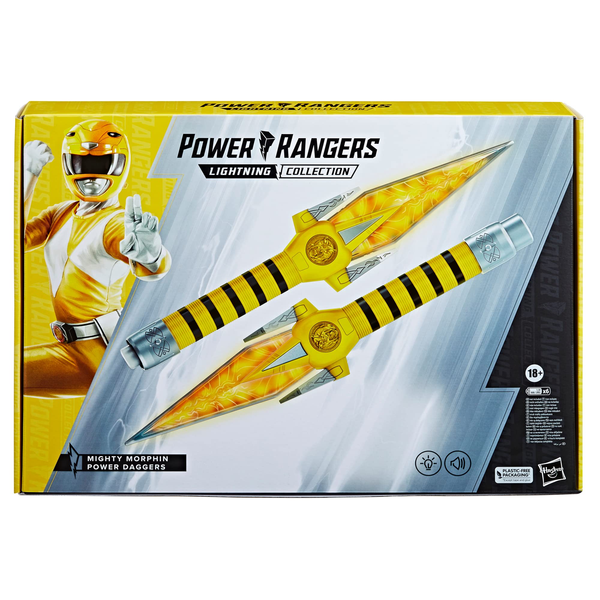 Power Rangers Hasbro Lightning Collection Replica Roleplay Premium 2022 Mighty Morphin Power Daggers