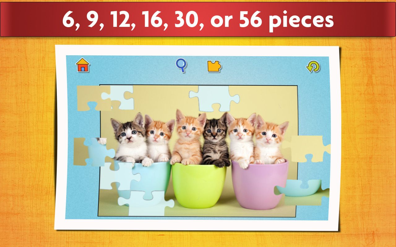 Cute Cat Puzzles for Kids Free Trial Edition Fun and Educational