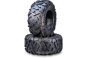 WANDA Set 2 ATV UTV Tires 25X10-12 25X10X12 6PR Bighorn Style