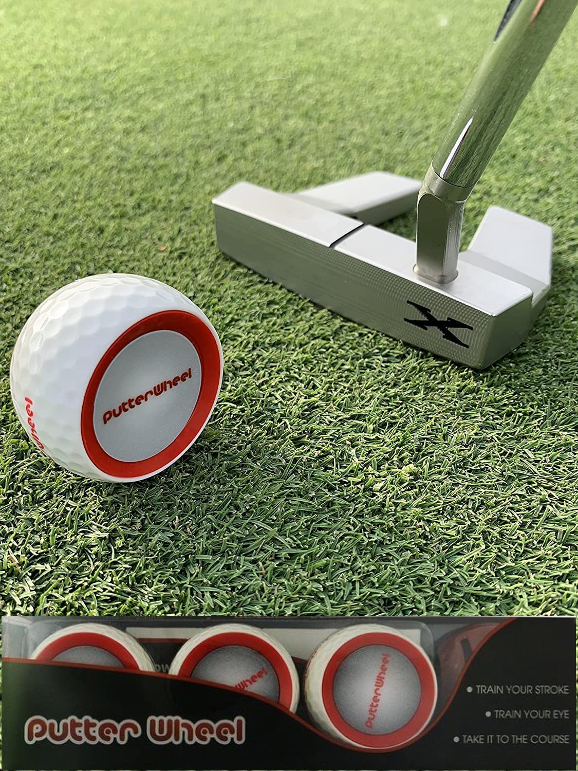PUTTER WHEEL 3-WHEEL PACK