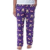 Harry Potter Womens' Luna Lovegood Glasses Chibi Allover Print Pajama Pants