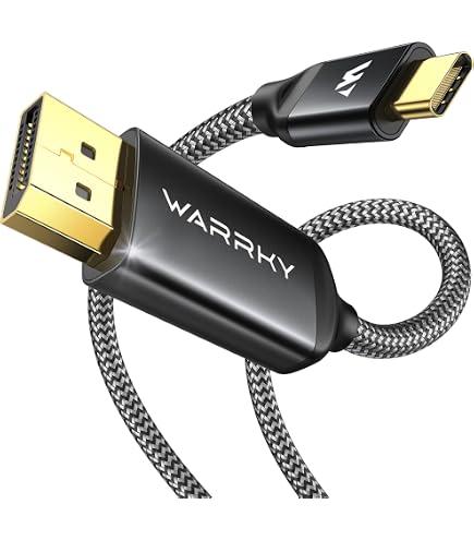 Adaptateur USB-C Vers DisplayPort – 4K 60Hz, Compatible Windows/Mac/ChromeOS, Pour étendre Votre écran En Un Clic