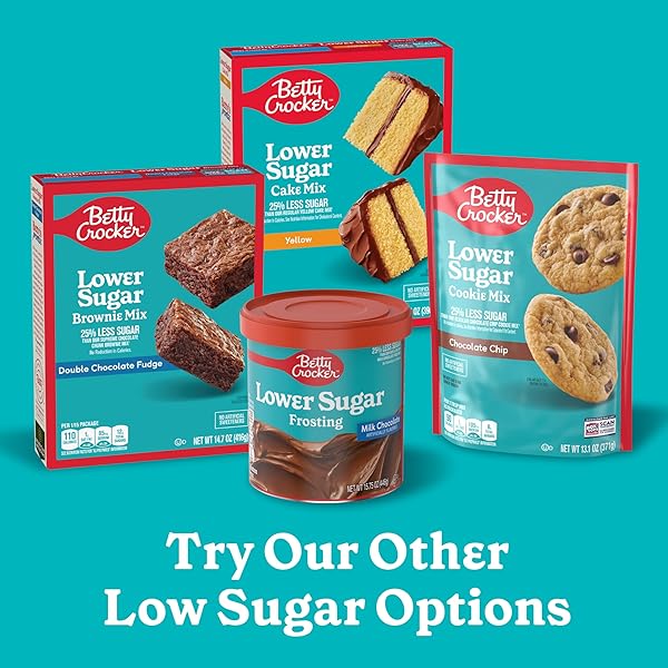 BETTY CROCKER LOWER SUGAR COOKIE, CHOCOLATE CHIP COOKIES, NO ARTIFICIAL SWEETENERS, 13.1 OZ