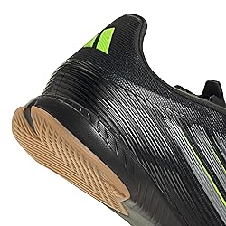 adidas Unisex F50 League Indoor Sneaker, Black/Iron