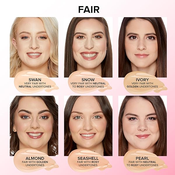TOO FACED BORN THIS WAY NATURAL FINISH LONGWEAR LIQUID FOUNDATION | MEDIUM-TO-FULL COVERAGE | HYDRATING + OIL FREE, 1 FL OZ, SNOW