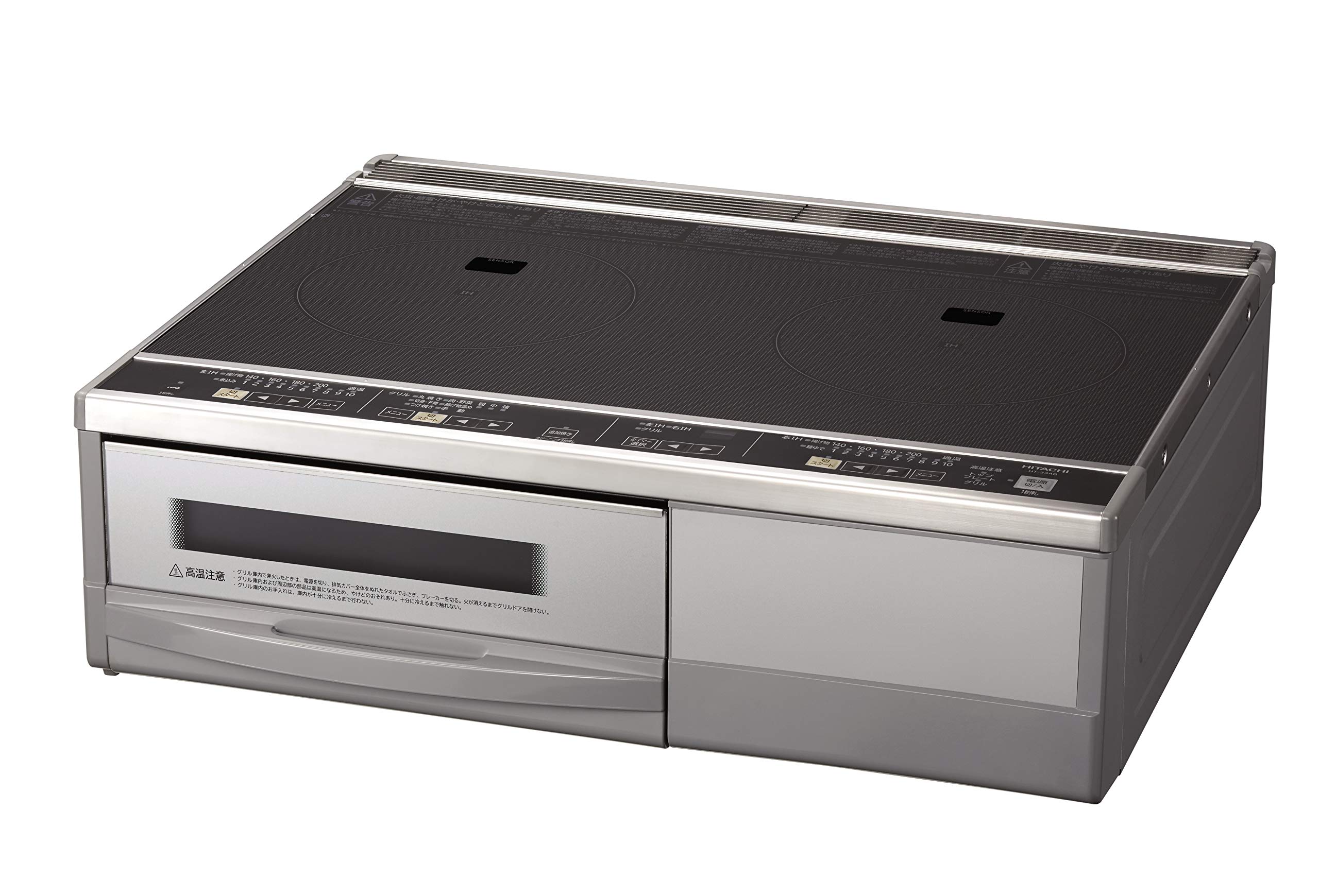 日立 IHクッキングヒーター ラク旨グリル搭載 光・温度センサー 30A仕様 HT-33AG K商品画像