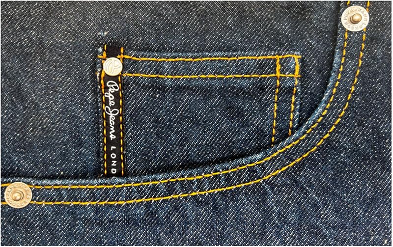 Herren Slim Hatch Jeans, Blau (Denim-8aa), 40 W/34 L