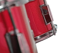 Music Alley 3 Piece Kids Drum Set with Drum Sticks
