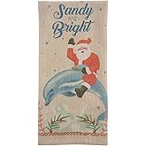 Karma Holiday Tea Towel - 100% Cotton Hand Towels for The Kitchen - Modern Home Decor – Sandy and Bright