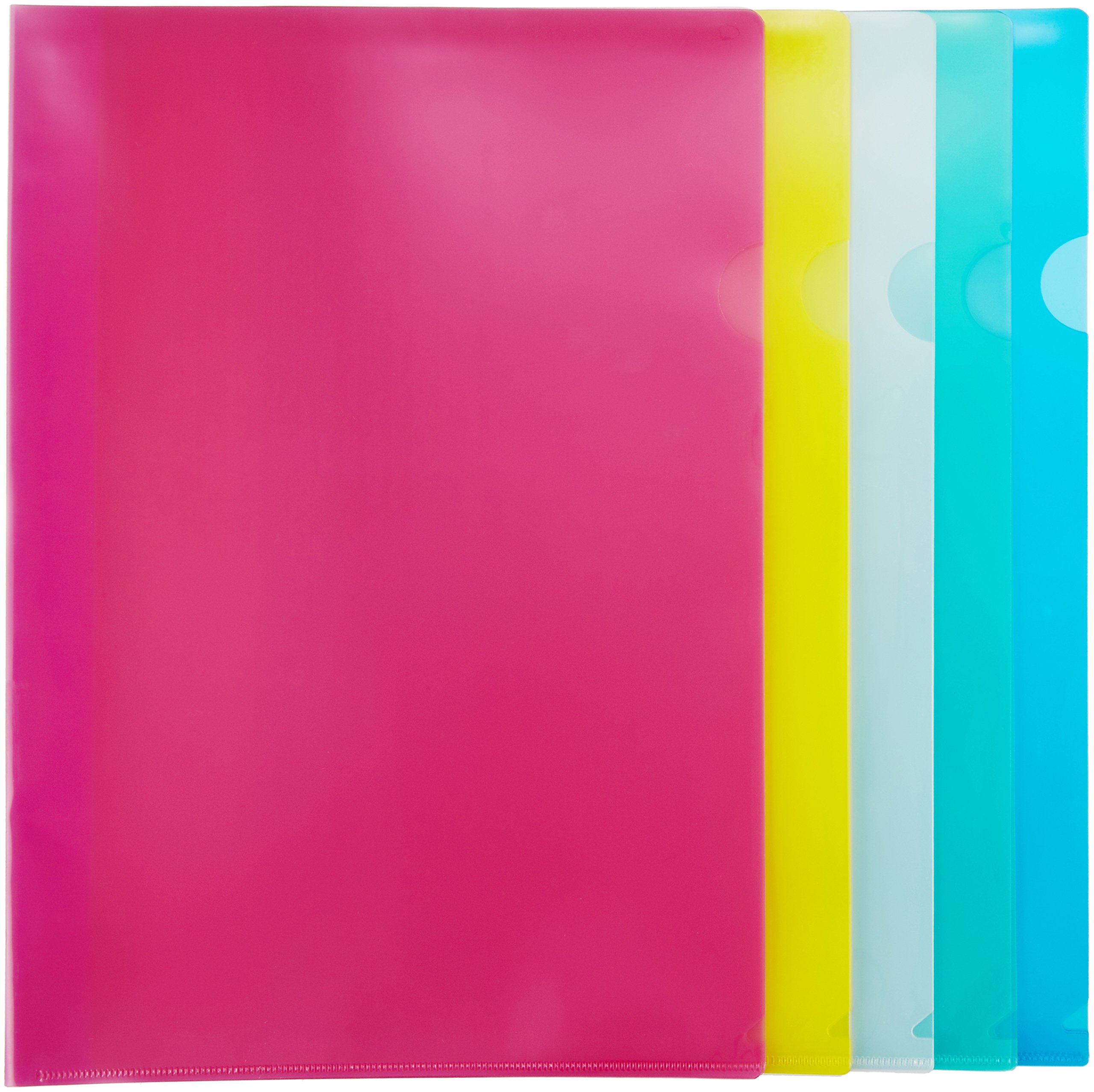 ナカバヤシ クリアホルダー A4判 30枚 5色ミックス CH1133M A商品画像