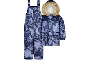 OshKosh B'Gosh boys Ski Jacket and Snowbib Snowsuit Set