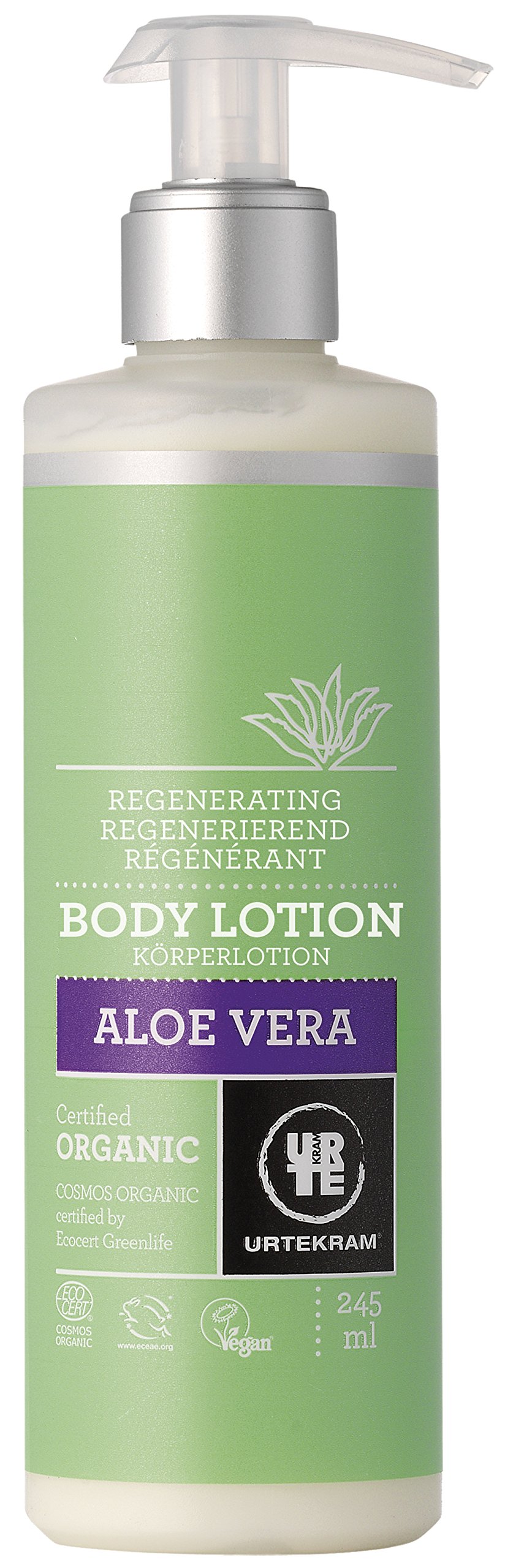 Urtekram Organic Aloe Vera Body Lotion 245 ml
