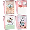 Hallmark Shoebox Funny Mother's Day Card Assortment (16 Cards with Envelopes) Cute Humor