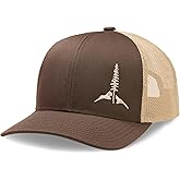 LARIX Trucker Hat, Tamarack Mountain, No Sweat Hat Liner Bundle