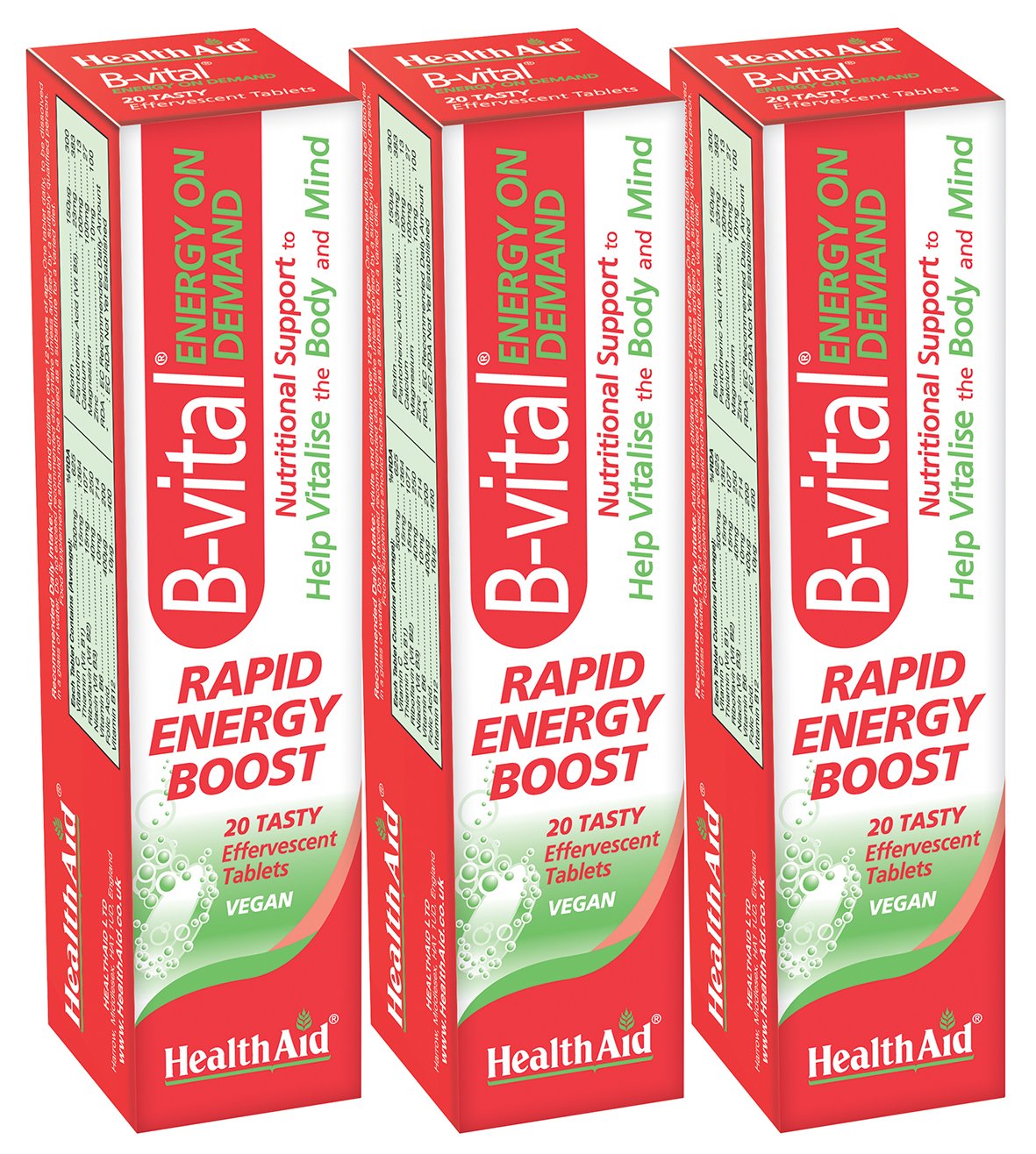 HealthAid B-Vital Vegan Tablet 1 Pack of 20