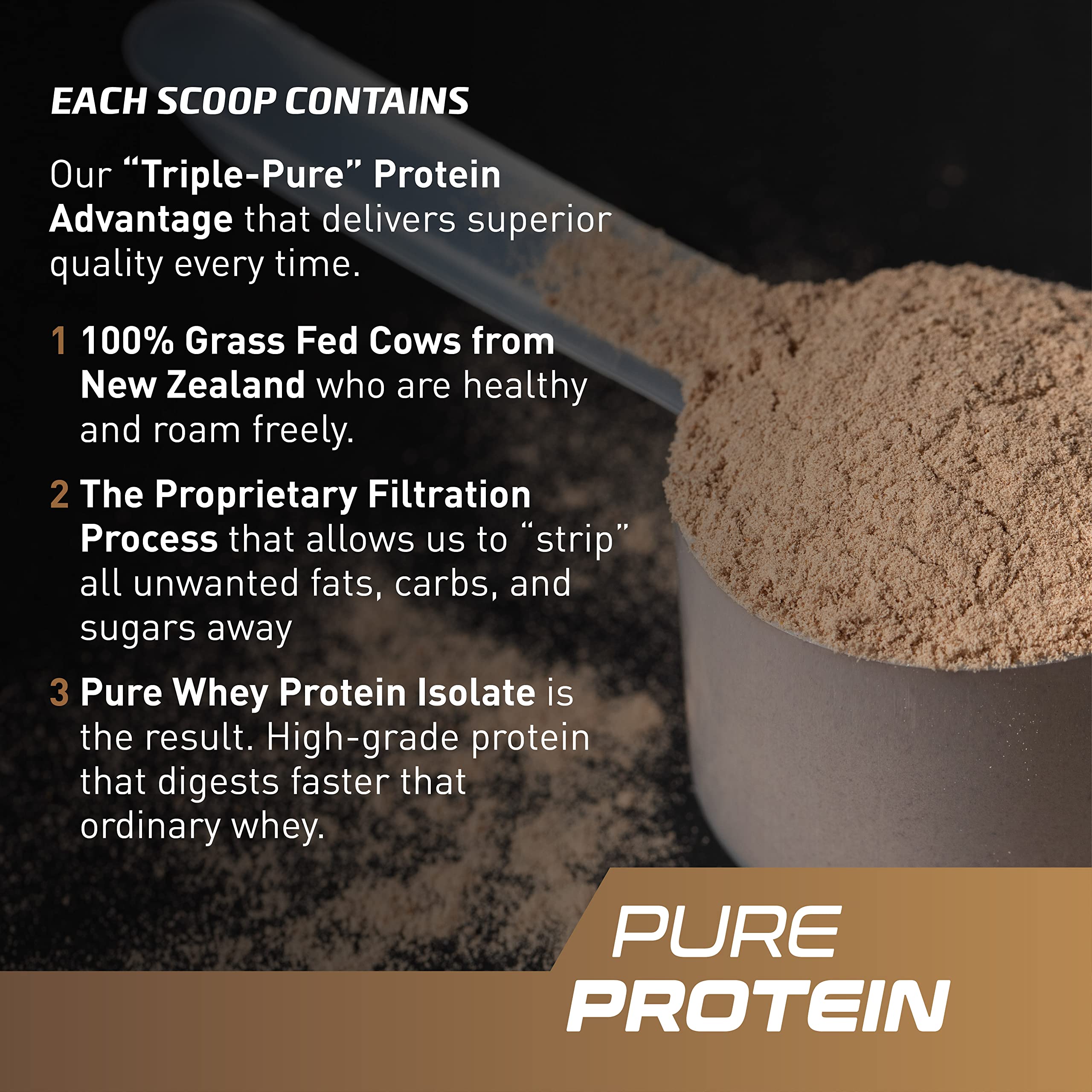 PrimeGENIX New Zealand Grass Fed Whey Protein Isolate Powder | Low Carb & Low Calorie | Chocolate & Vanilla Flavors, Protein for Muscle Growth | Post Workout Recovery | Organic