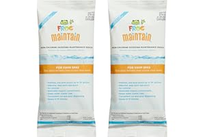 FROG Maintain for Swim Spas - Non-Chlorine Shock for use with Swim Spa FROG @Ease Floating System - Single Dose Packets for Easy Swim Spa Maintenance & Treatment - 2 Pack