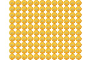 KEVENZ 3 Star Ping Pong Balls, 40+mm Advanced Table Tennis Ball, Bulk Outdoor Ping Pong Balls (Orange, White)
