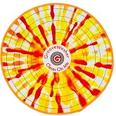 GrooveWasher 'Splash' Record Cleaning Mat | Professional Work Mat for Cleaning Vinyl Records, Lg 16&rdquo; Dia, Thick Double (2-ply) Layered Microfiber, Protect Delicate Vinyl Records While Cleaning