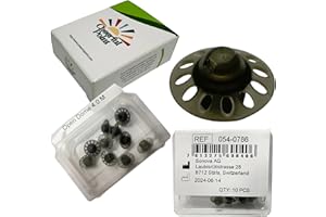 CHEERFULPOINT Phonak Open Domes 4.0 – Medium Size (M) – (054-0786) –10 Pack – Compatible with Marvel, Paradise, Lumity RIC Devices – Original Phonak Replacement