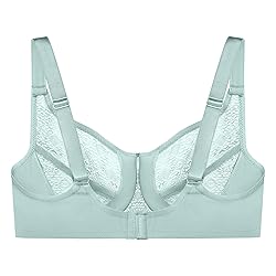 Full Figure Plus Size Lace Comfort Wonderwire Bra