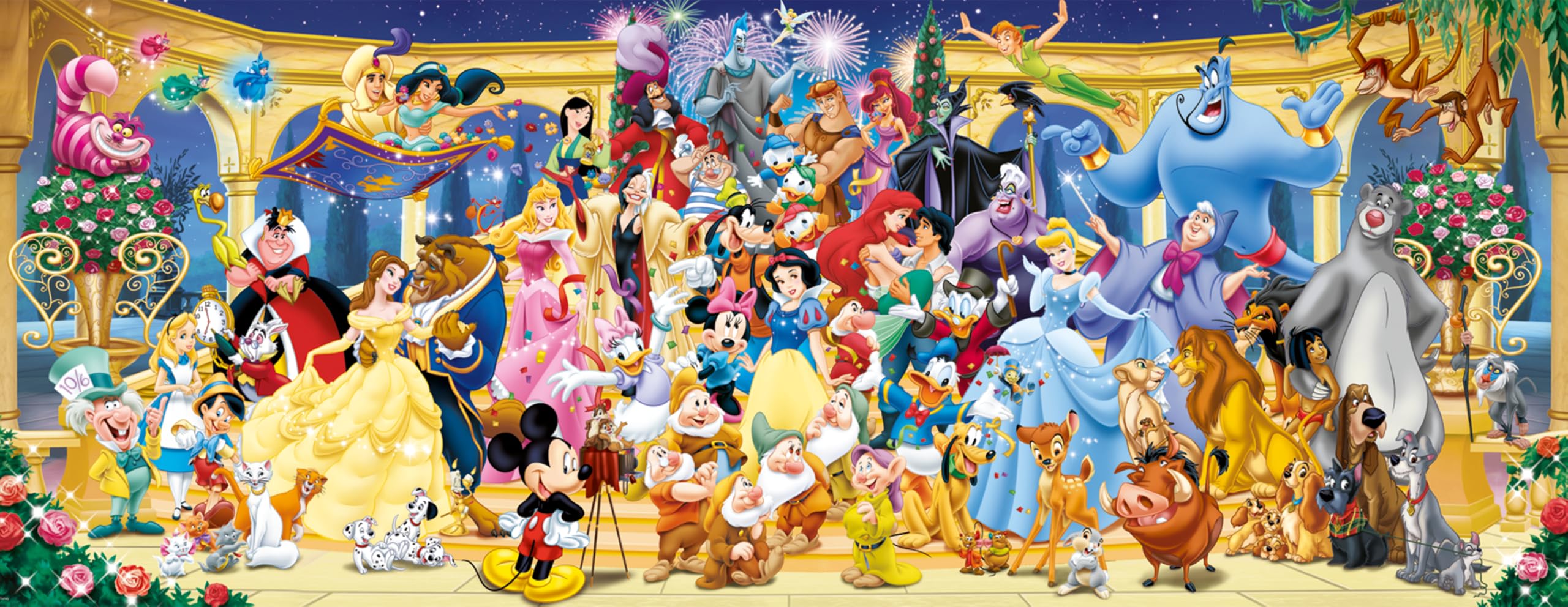 Ravensburger Disney Gifts - Group Photo 1000 Piece Jigsaw Puzzle for Adults and Kids Age 10 Years +