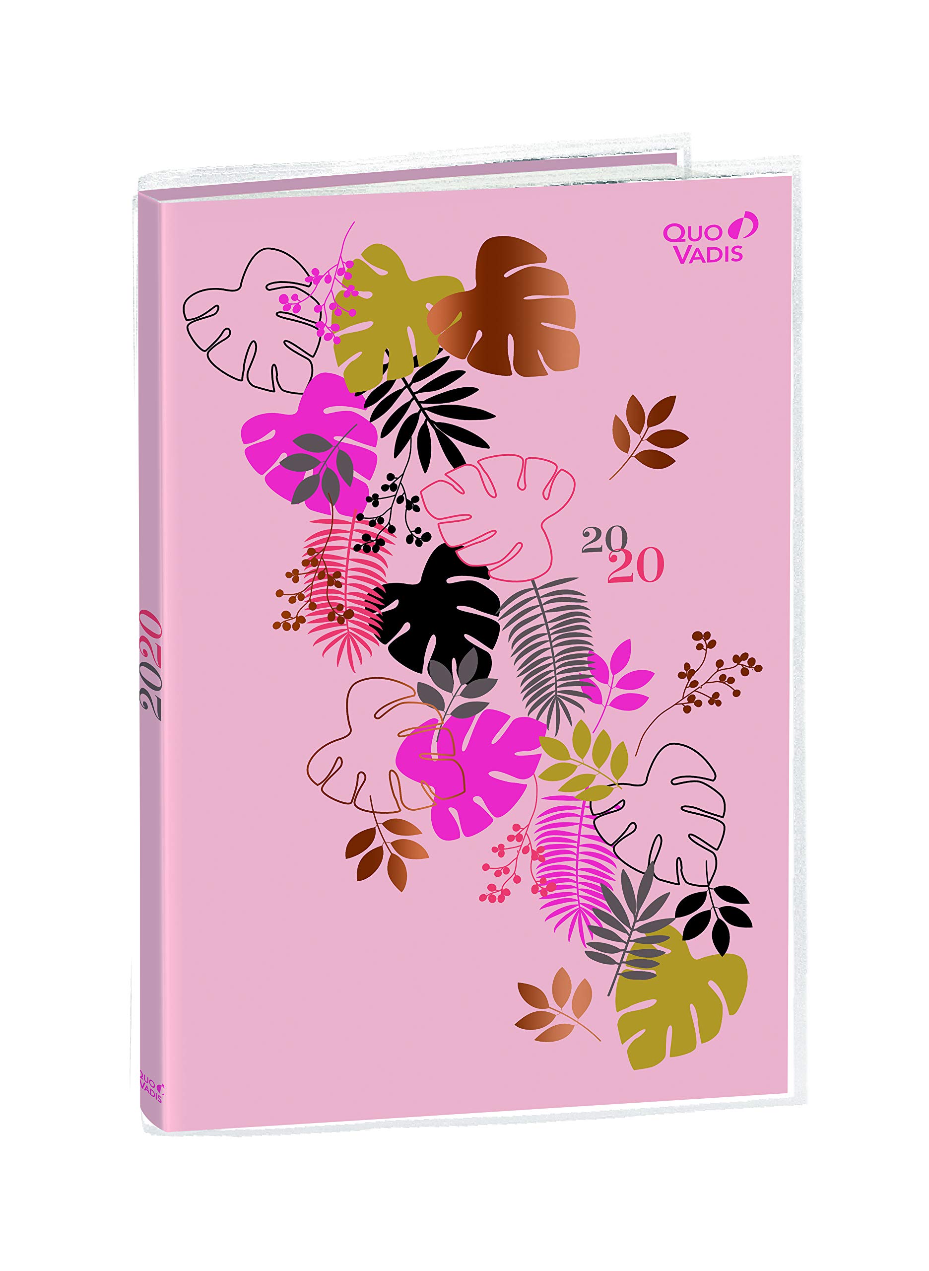 Quo Vadis Jungle Spirit Academic Weekly Diary 16 x 24 cm Sheets Year 2020 [French Language]