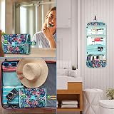 FINPAC Portable Toiletry Travel Wash Bag Jungle Night Large Water Resistant view 6