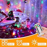 Ollny 30m 300 LED Christmas Tree Lights with Remote Mains Powered Multicolor view 3