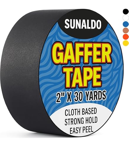 ProTapes 840178015730 Ruban Gaffer Premium Matte Noir - 5,1 Cm X 50,3 M