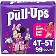 Pull-Ups Girls' Potty Training Pants, Size 4T-5T Training Underwear (38-50 lbs), 99 Count (3 Packs of 33)