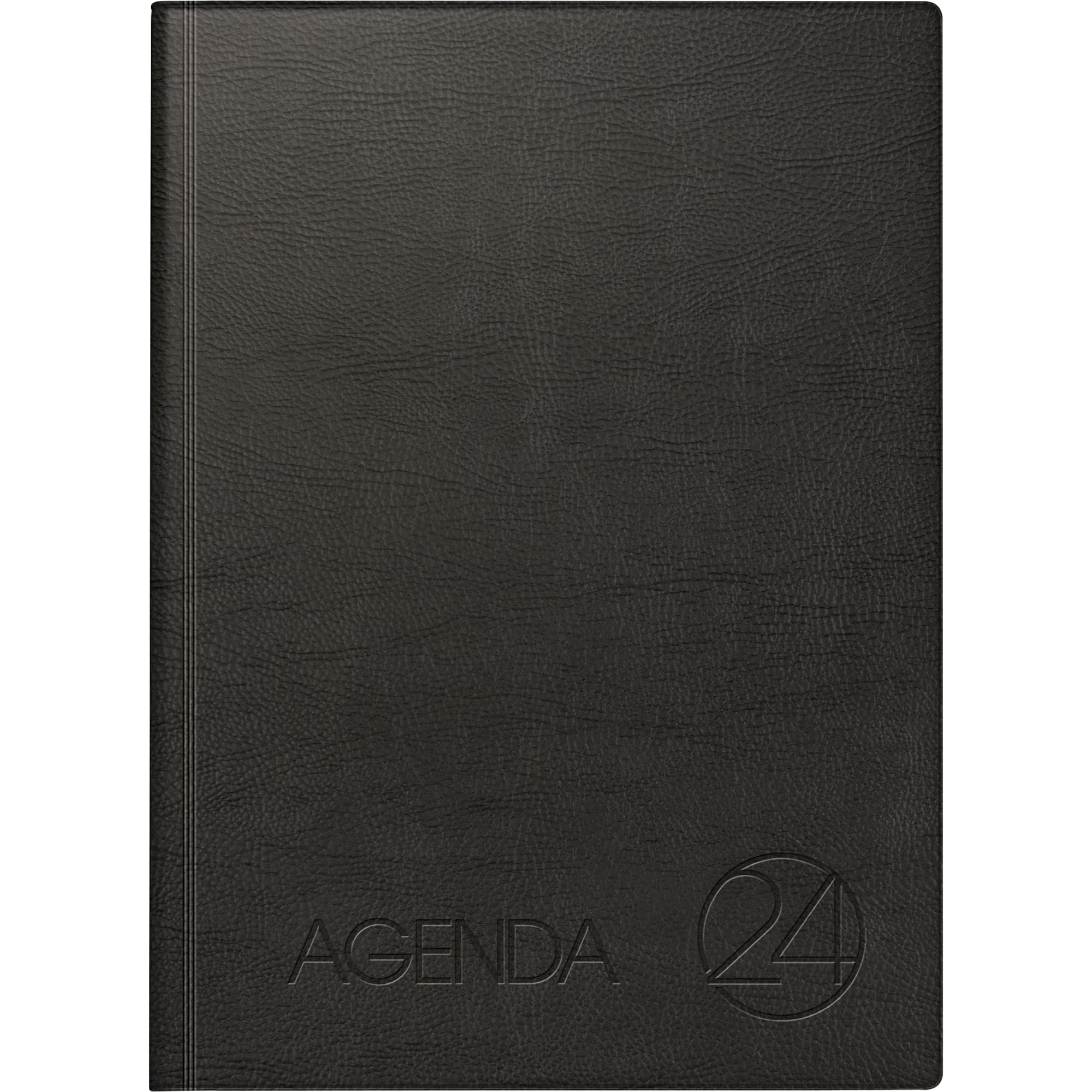 BRUNNEN 1078811 Agenda 24 Service Calendar (1 Page = 1 Day, 21.0 x 29.0 cm, Foam Film Cover, Calendar Perpetual)