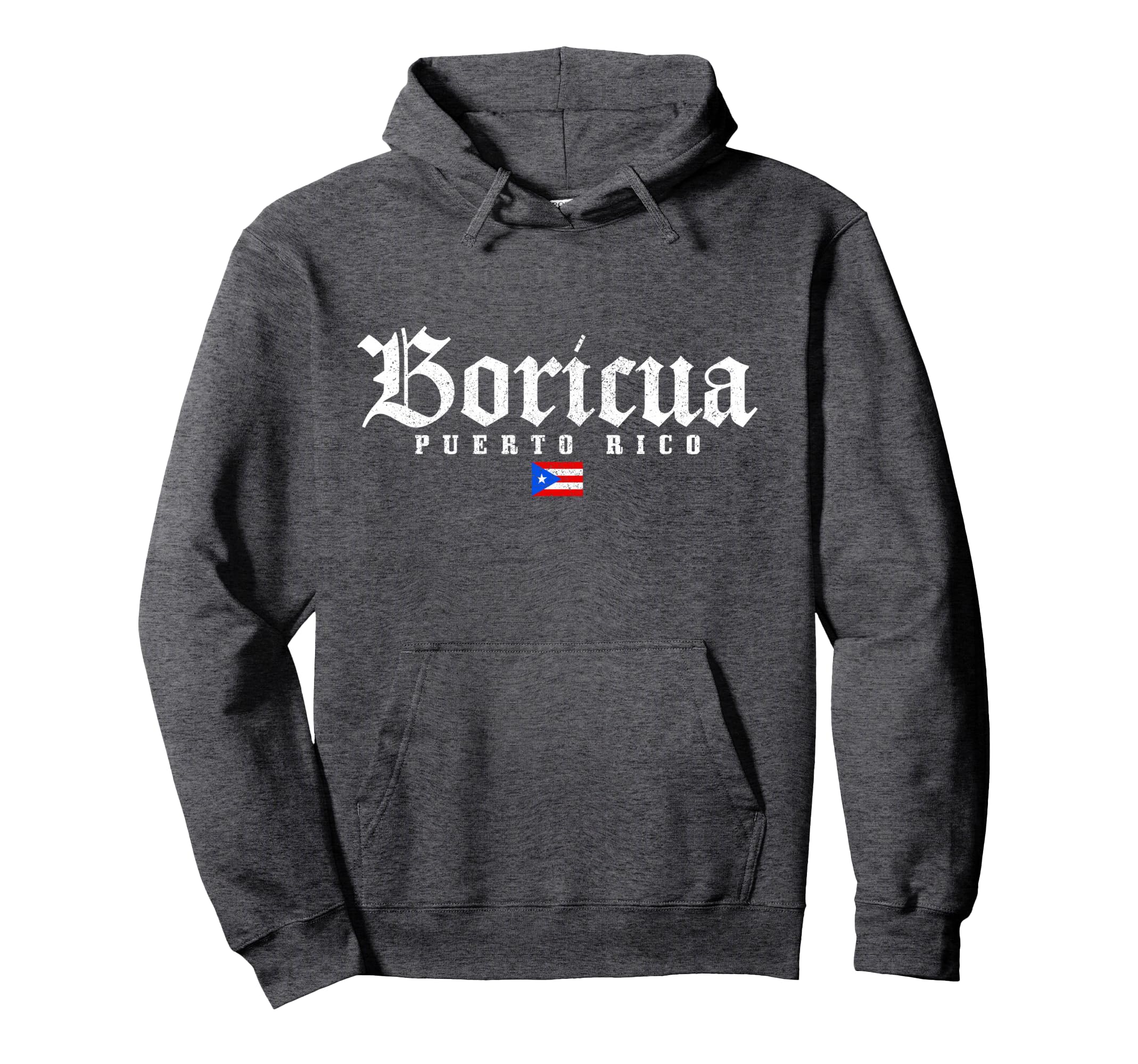 Photo 1 of Puerto Rico Boricua Vintage Puerto Rican Flag Pride Pullover Hoodie m