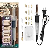 ArtSkills Wood Burning Tool Kit - Wood Burning Pen 14 Tips w/Hot Knife | For Adults Teens and Beginners, Wood Engraver for DIY Crafts, Hot Knife Adapter, Great Gift Idea, Wood Burner Pen