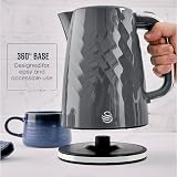 Swan Windsor Rapid Boil Kettle 1.7L 3kW Grey with Removable Filter view 5