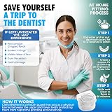TheSleepGuard Mouth Guard Clenching Teeth Night Guard Pack of 4 Small Large view 4
