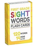 Sight Words Flash Cards 1st Grade - 120 High