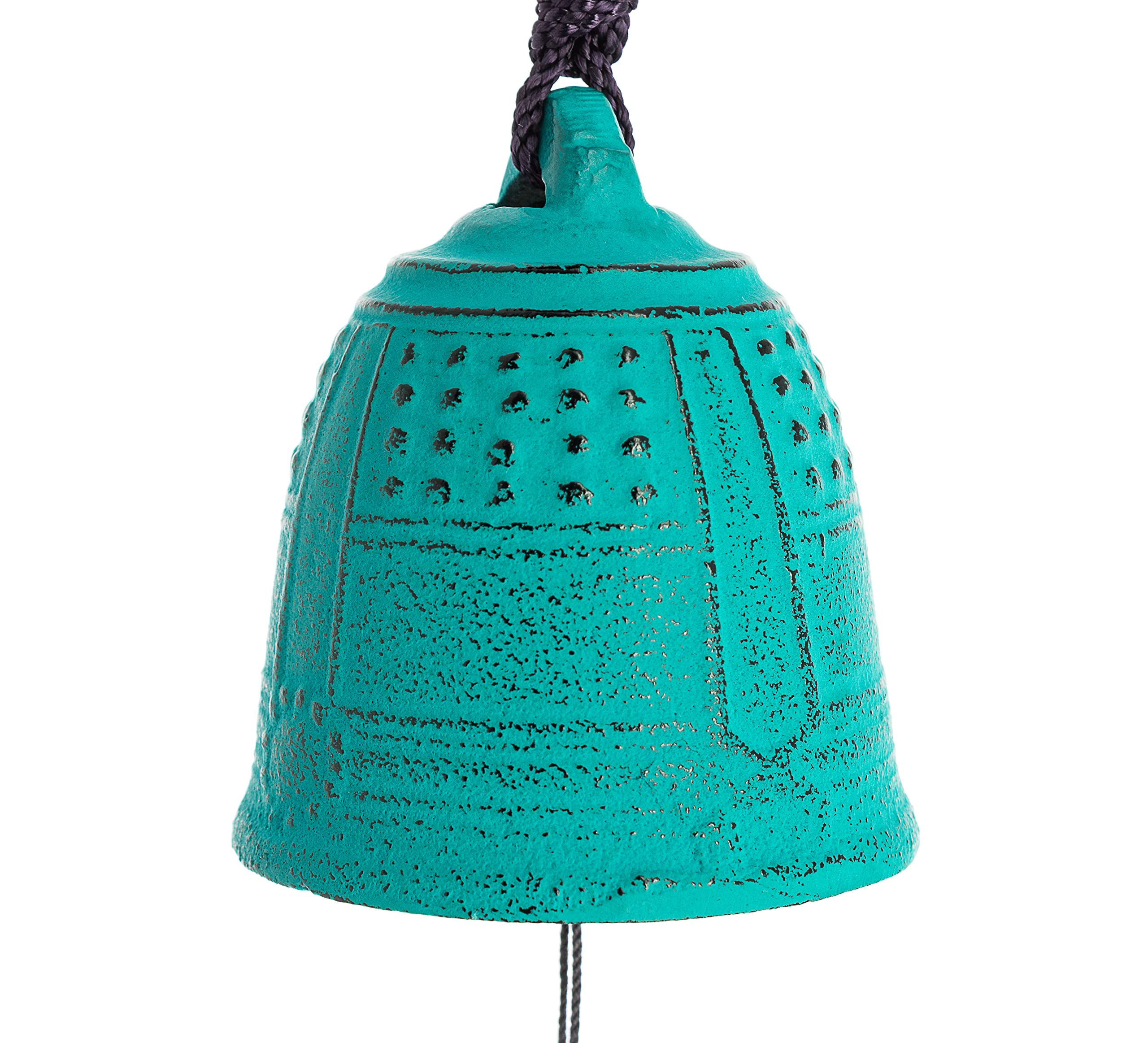 Iwachu MM27025TB Feng Shui Bell, Turquoise