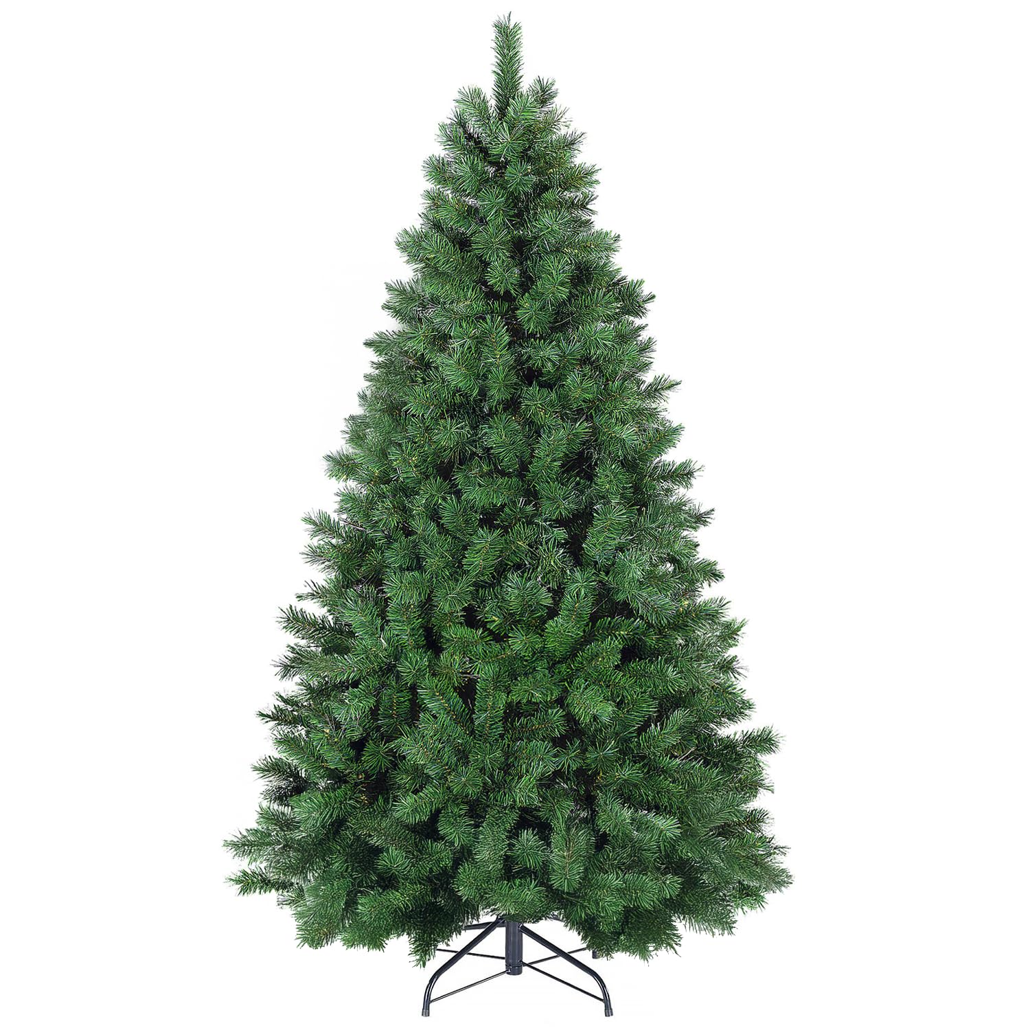 VEYLIN 6 FT Christmas Tree 700 Tips Green Artificial Tree with Metal Stand โ image 1