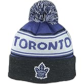 ZHATS NHL Unisex-Adult NHL Officially Licensed Beanie Pom Finish Line