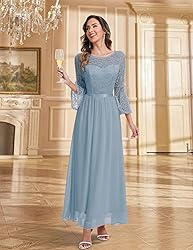 Wedtrend Women's Bridesmaid Dresses, 3/4 Flared