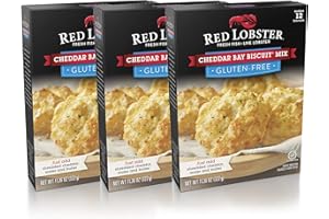CORP EMARKET Cheddar Bay Biscuit Mix Red Lobster: Gluten-Free, 11.36 oz Box x 3 packs