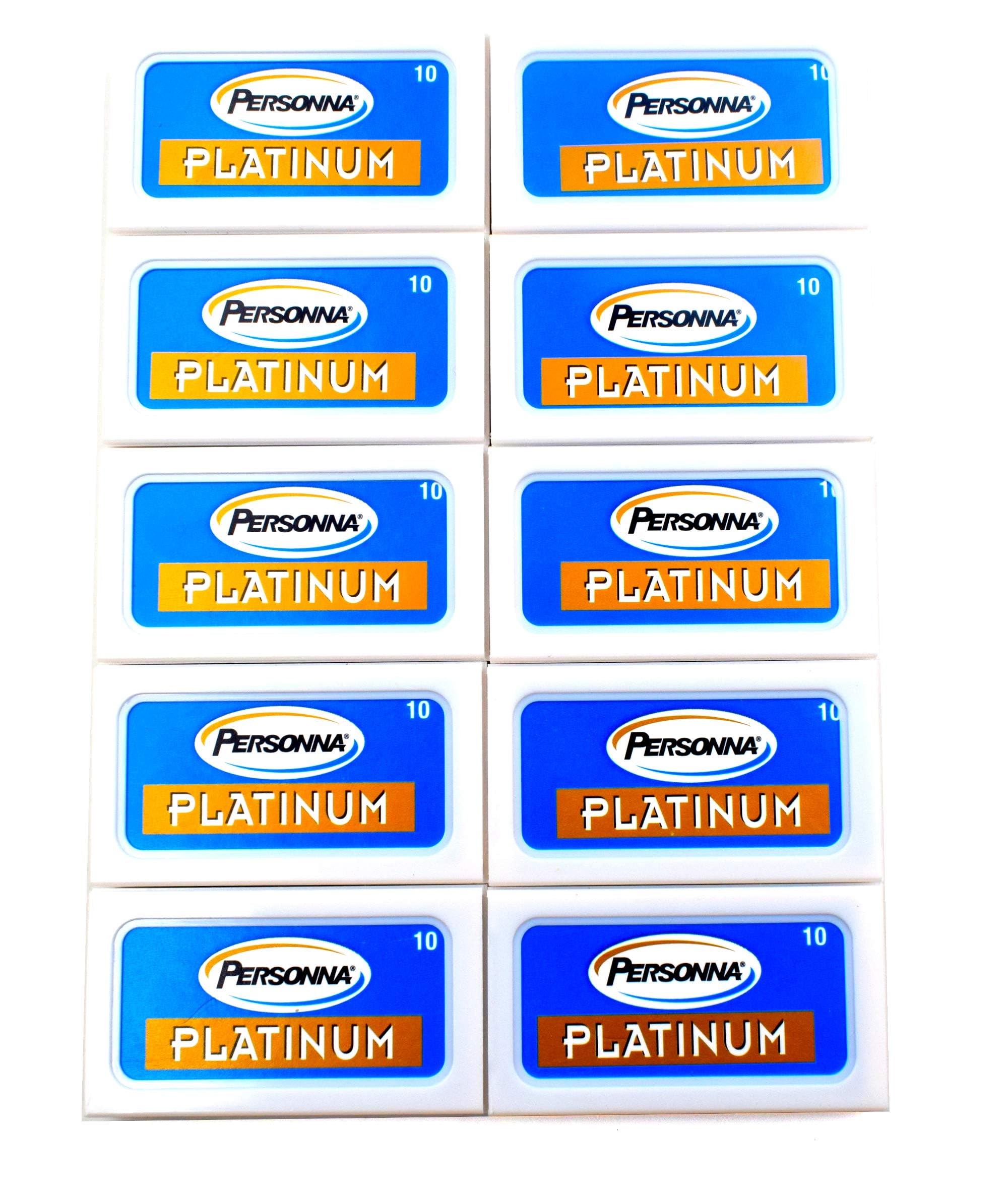 Photo 1 of 100 Personna Platinum Double Edge Razor Blades