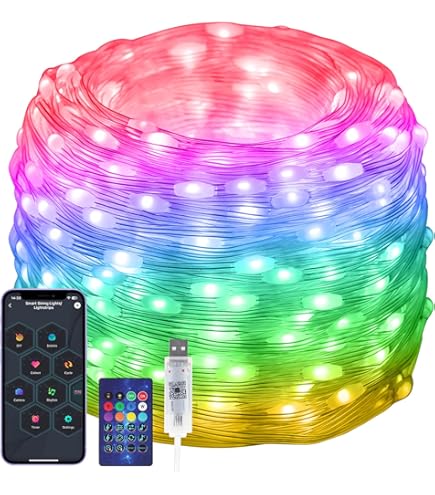 100ft LED Rope Lights Outdoor, 720 LED Connectable And Flexible Tube Lights With 8 Modes, Waterproof LED Rope Lighting For Garden, Patio, Bedroom