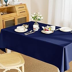 RYB HOME Rectangle Table Cloth for 6-8